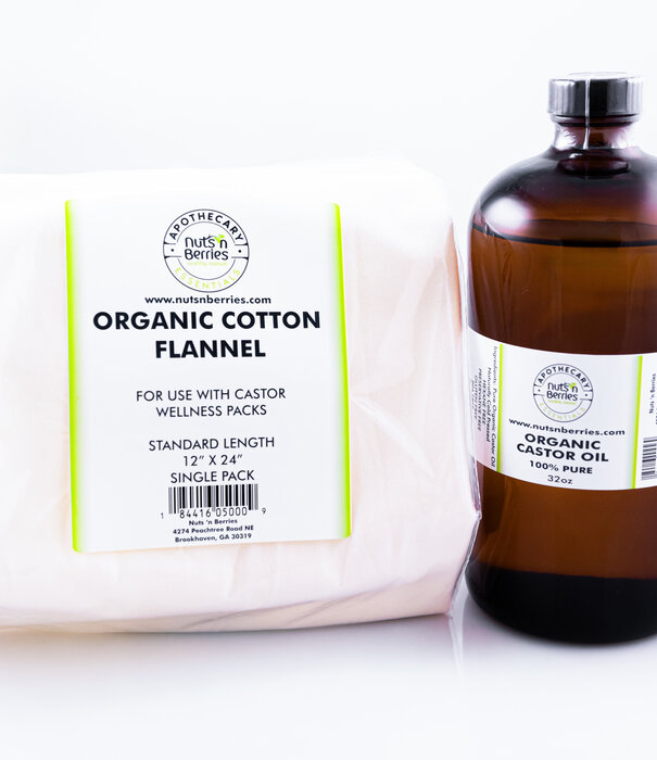 Apothecary Essentials Organic Castor Oil, Glass, 32oz