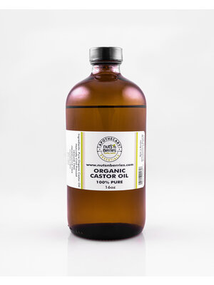 Apothecary Essentials Organic Castor Oil, Glass, 16oz
