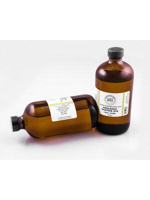 Apothecary Essentials Organic Castor Oil, Glass, 16oz