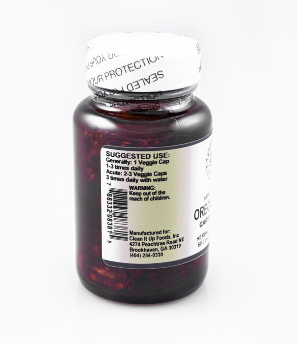 Apothecary Essentials Oregano Oil, 60vc