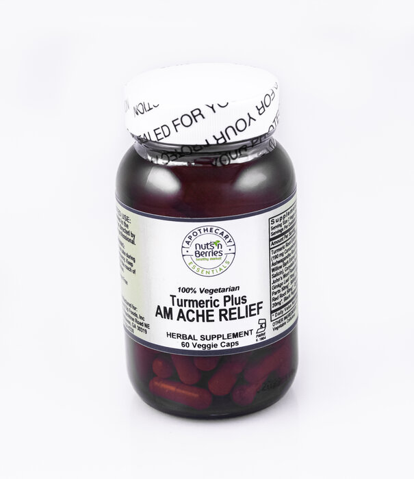 Apothecary Essentials Turmeric Plus, AM Ache Relief, 60vc