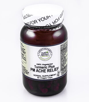 Apothecary Essentials Turmeric Plus, PM Ache Relief, 60vc