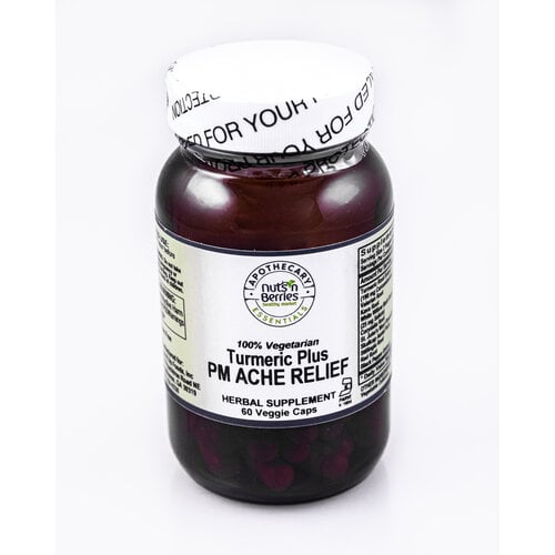 Apothecary Essentials Turmeric Plus, PM Ache Relief, 60vc