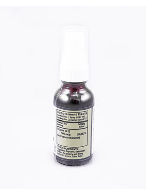 Apothecary Essentials B12, 500mcg, 1oz, spray