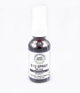 Apothecary Essentials B12, 500mcg, 1oz, spray
