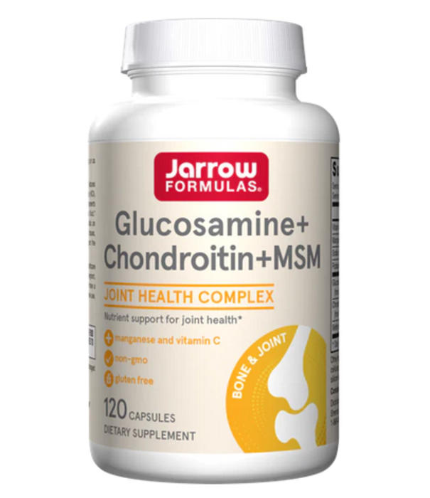 Jarrow Glucosamine+Chondroitin+MSM, 120cp.