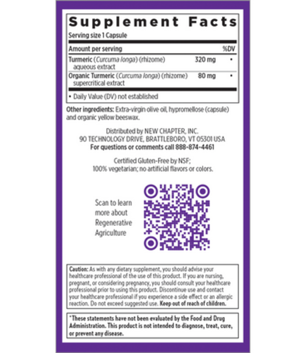 NEW CHAPTER New Chapter Turmeric Force, 30vc