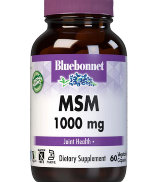 Bluebonnet MSM 1000mg, 60vc