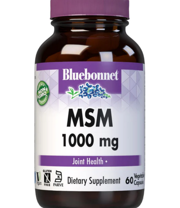 Bluebonnet MSM 1000mg, 60vc