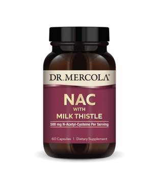 Dr. Mercola NAC w Milk Thistle, 60c
