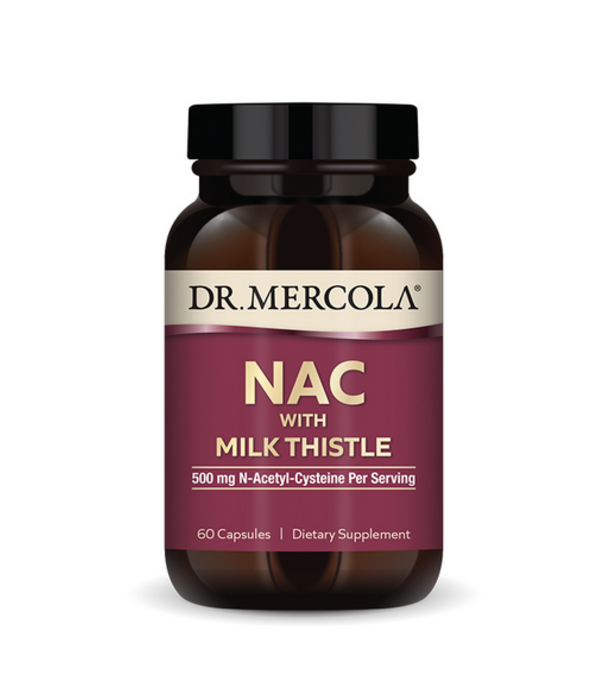 Dr. Mercola NAC w Milk Thistle, 60c
