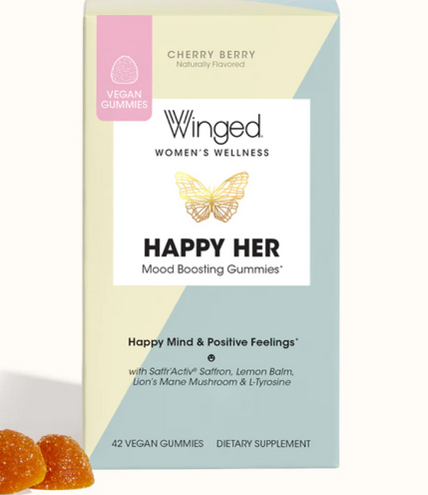 Winged Happy Her, 42ct.