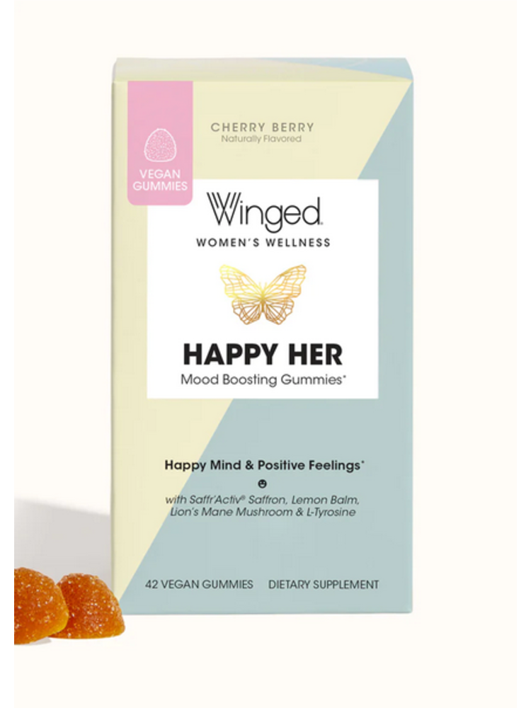 Winged Happy Her, 42ct.
