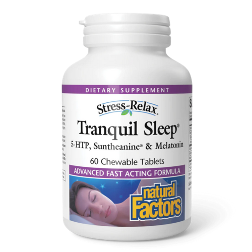 Natural Factors Stress-Relax Tranquil Sleep, 60ch