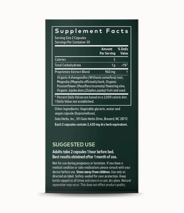 GAIA HERBS Gaia Sleep Thru LP 60c