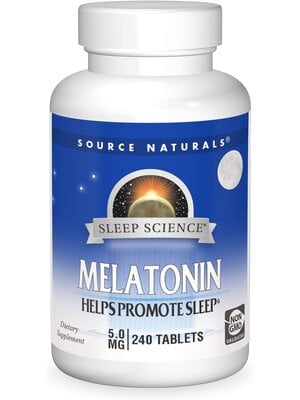 Source Naturals Melatonin 5mg, 120t