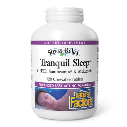 Natural Factors Stress-Relax Tranquil Sleep, 120t