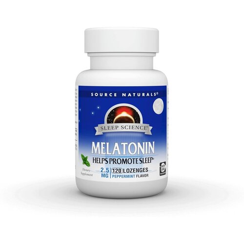 Source Naturals Melatonin 2.5mg Peppermint 120t