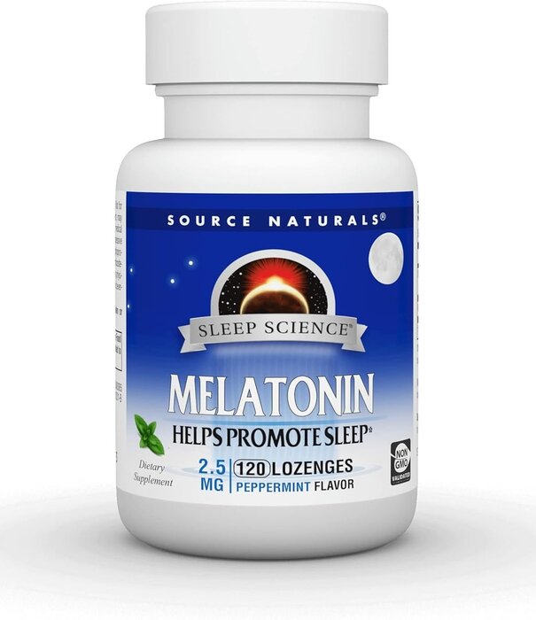 Source Naturals Melatonin 2.5mg Peppermint 120t DISCO