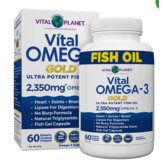 Vital Planet Vital Omega Gold, Critical Care. 60 ct