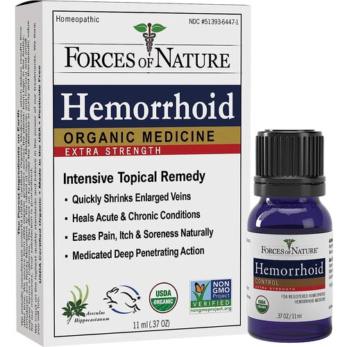 Forces of Nature Hemmorrhoid Control, 0.37oz.