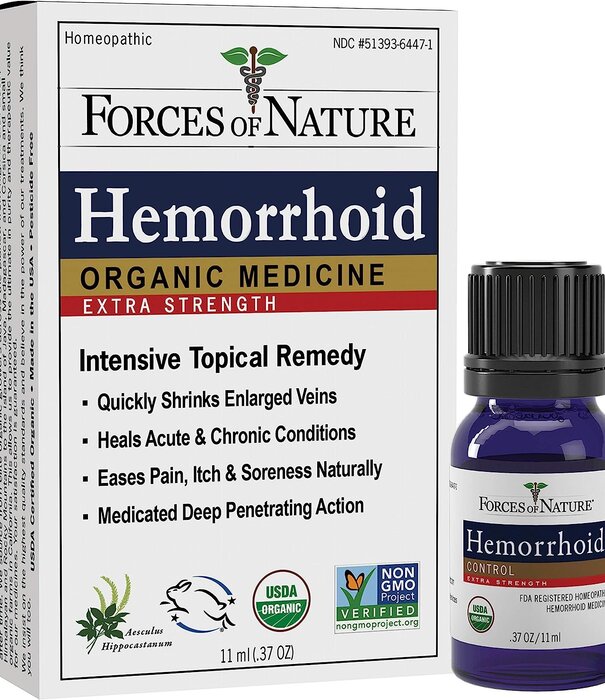 Forces of Nature Hemmorrhoid Control, 0.37oz.