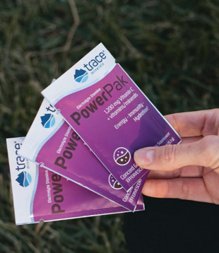 Trace Minerals Electrolyte Stamina Power Pak NON-GMO Concord Grape, Single