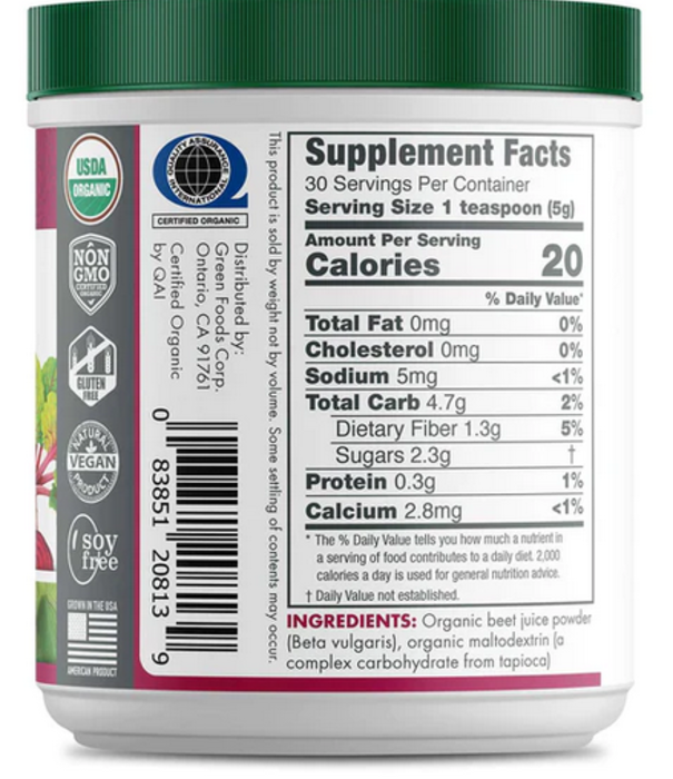Green Foods Beet Essence, Organic, 5.3oz.