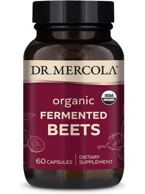 Dr. Mercola Fermented Beet & Red Spinach 60ct