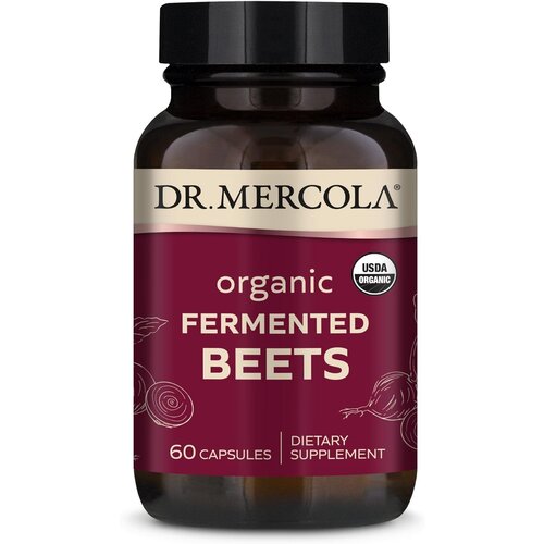 Dr. Mercola Fermented Beet & Red Spinach 60ct