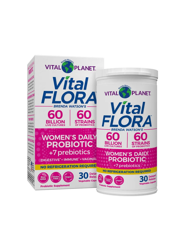 Vital Planet Vital Flora Women's Daily Probiotic, SS , 30 ct