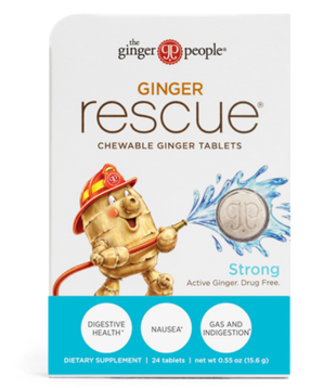 The Ginger People Ginger Rescue Chewables, 24t.