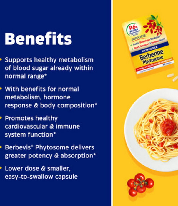 Enzymedica Enzymedica Berberine Phytosome, 60ct.