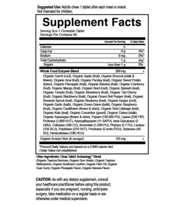 GoL Dr. Formulated Enzymes Organic Digest+, 90ch