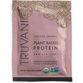 Truvani Vanilla Chai Plant Protein Powder, Single