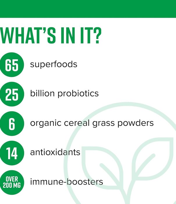 Vibrant Health Green Vibrance, 5.82oz. (15 serving)