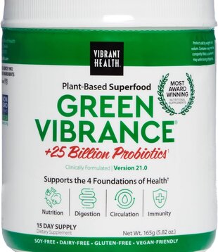 Vibrant Health Green Vibrance, 5.82oz. (15 serving)
