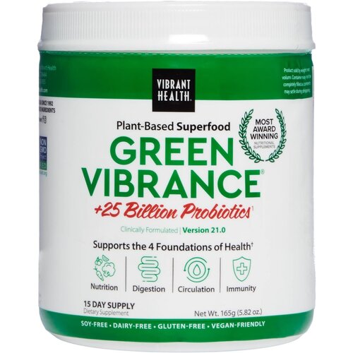 Vibrant Health Green Vibrance, 5.82oz. (15 serving)
