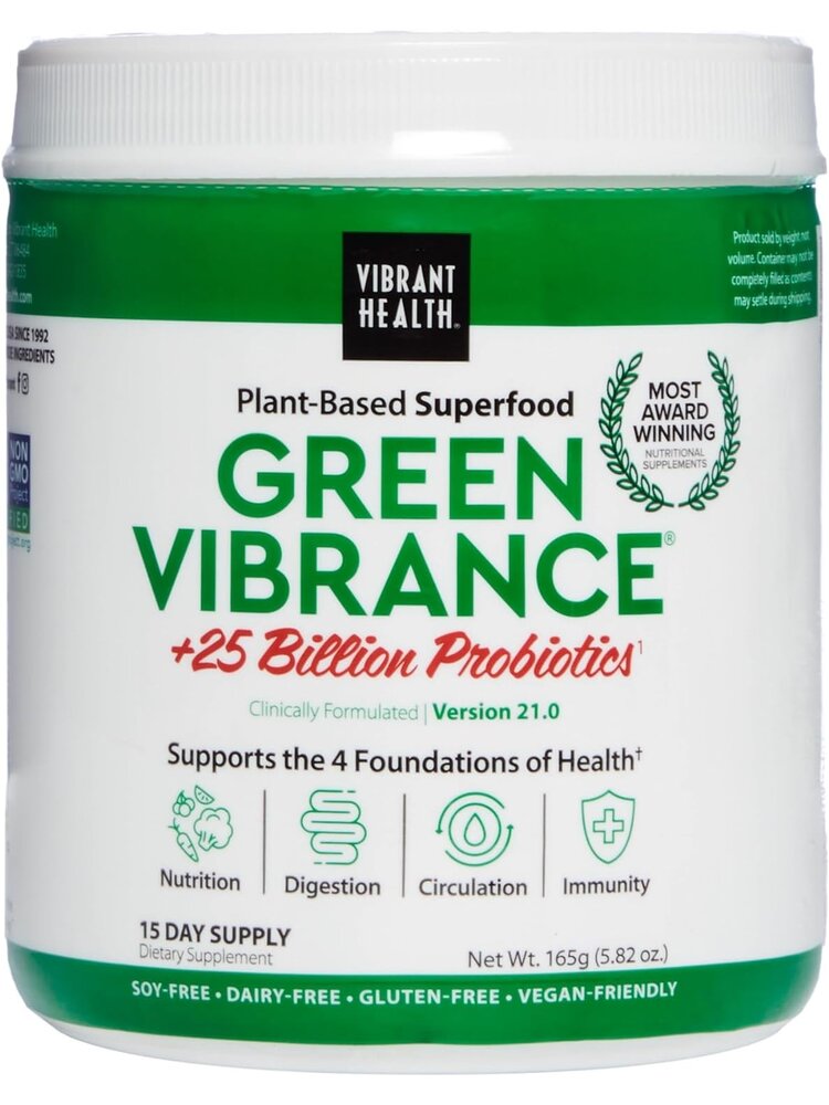 Vibrant Health Green Vibrance, 5.82oz. (15 serving)