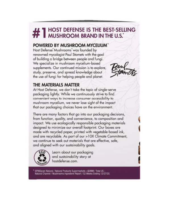 Host Defense Mycobrew Mocha, Boost & Balance, 0.5oz.