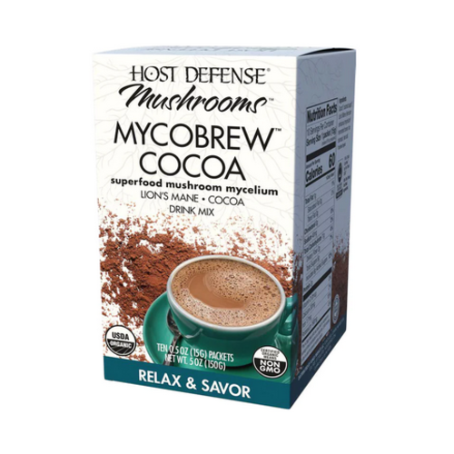 Host Defense Mycobrew Cocoa, Relax & Savor, 0.5oz.