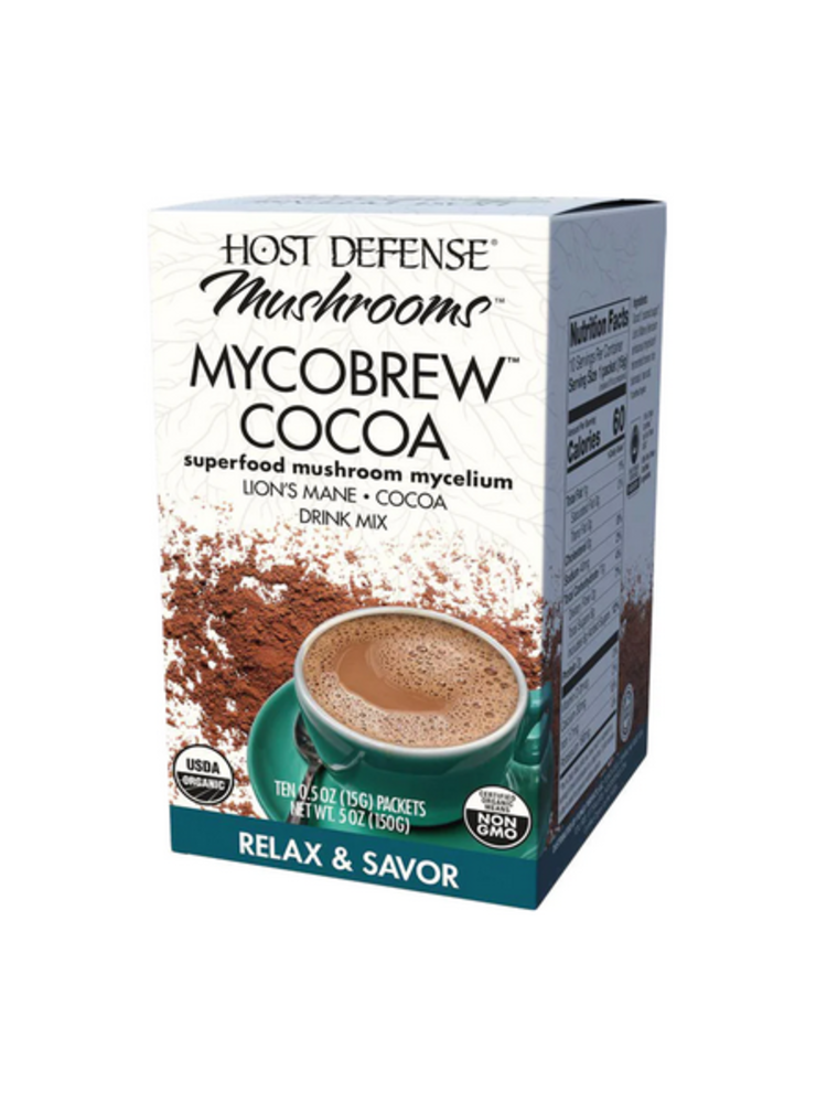 Host Defense Mycobrew Cocoa, Relax & Savor, 0.5oz.