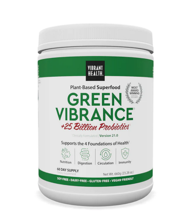 Vibrant Health Green Vibrance 25.4oz. (60 serving)