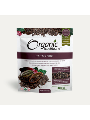 Organic Traditions Cacao Nibs, 8oz