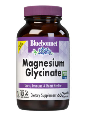 Bluebonnet Bluebonnet Magnesium Glycinate 400mg, 60s