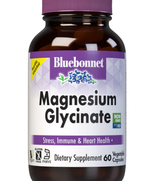 Bluebonnet Bluebonnet Magnesium Glycinate 400mg, 60s