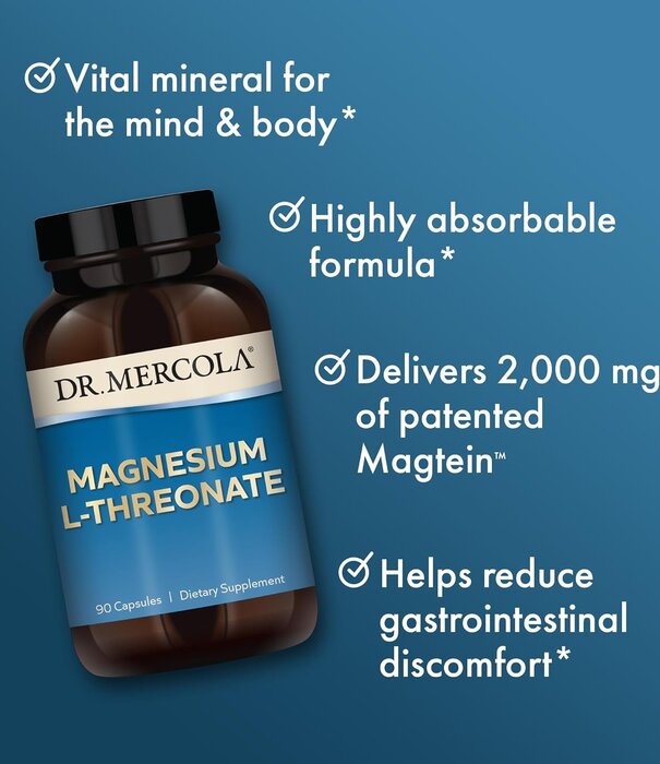 Dr. Mercola Magnesium L-Threonate, 90ct