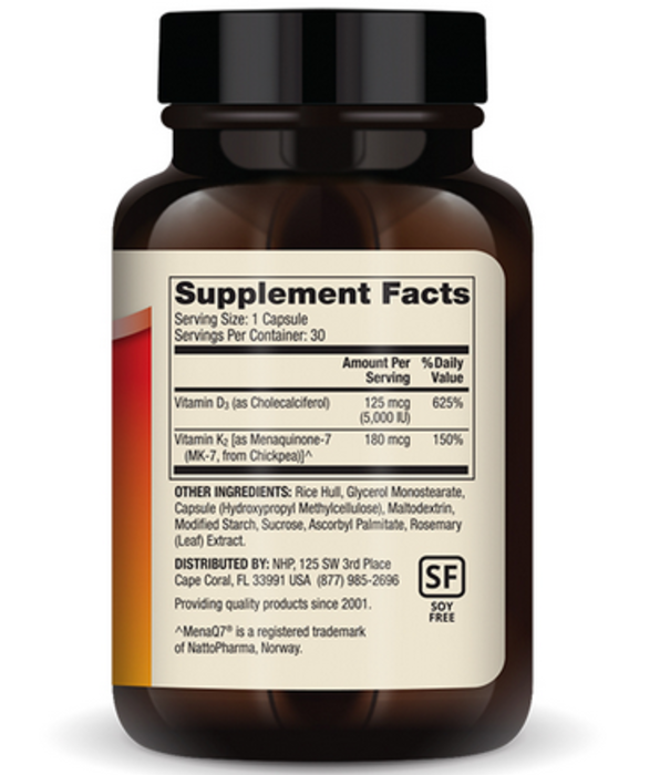 Dr. Mercola D3 & K2, 30ct