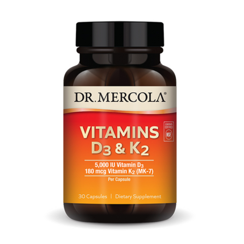 Dr. Mercola D3 & K2, 30ct