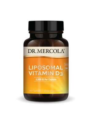Dr. Mercola Liposomal Vitamin D, 5000 IU, 30cp
